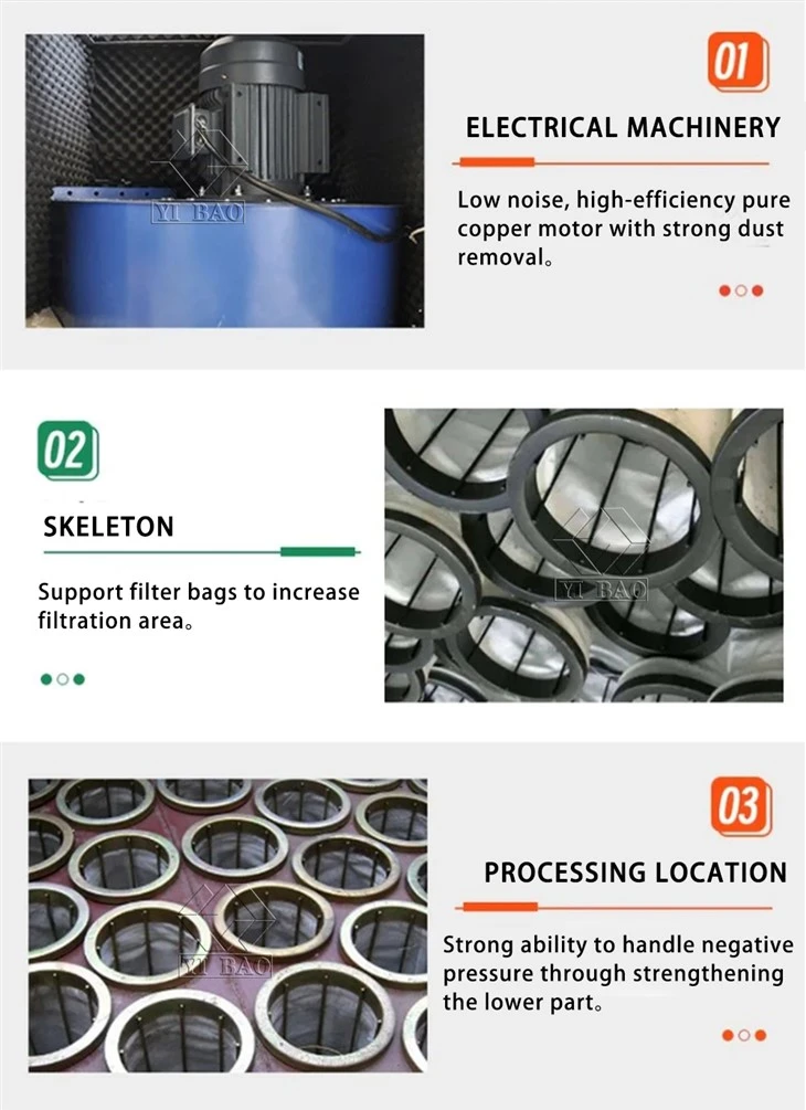 Industrial Dryer With Dust Collector System Industrial Dryer With Dust Collector System